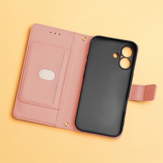 Калъф тефтер Smart Triangle, За Samsung Galaxy S26, Розов