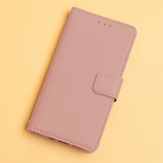 Калъф тефтер Smart Triangle, За Samsung Galaxy S26, Розов