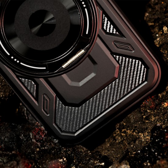 Кейс bSmart Defender Armor Mag за iPhone 17 Pro Max / 18 Pro Max, черен