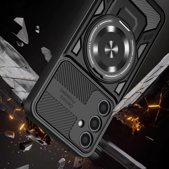 Кейс bSmart Defender Armor Mag за Samsung Galaxy A57, черен