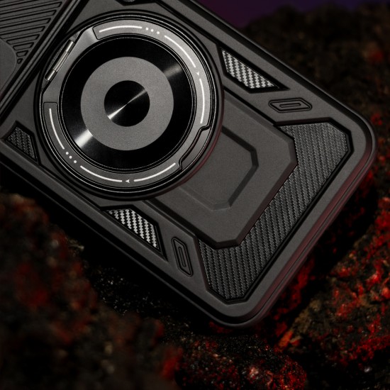 Кейс bSmart Defender Armor Mag за Samsung Galaxy A57, черен