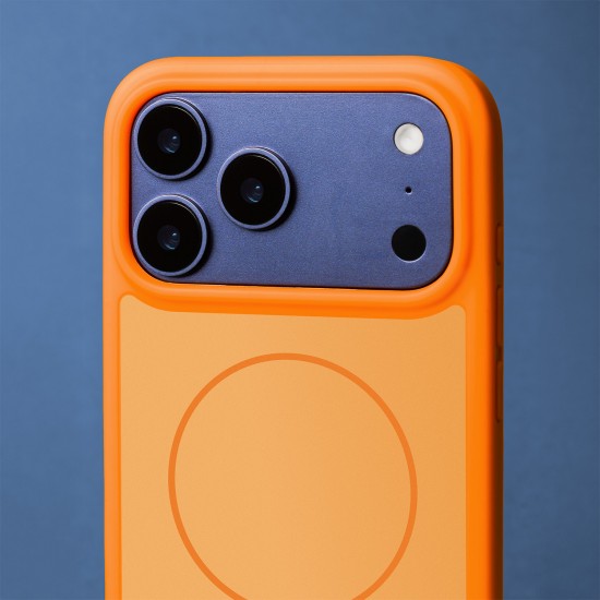 Кейс bSmart Frame Thin Magsafe, За iPhone 17 Pro (6.3), оранжев от Fonax.bg