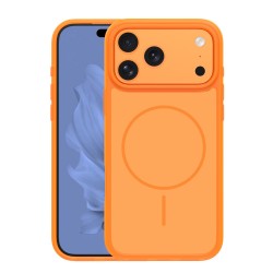 Кейс bSmart Frame Thin Magsafe, За iPhone 17 Pro Max/ 18 Pro Max, оранжев