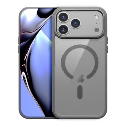 Кейс Color Clear Mag за iPhone 17 Pro Max / 18 Pro Max, сребрист
