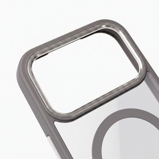Кейс Color Clear Mag за iPhone 17 Pro Max / 18 Pro Max, сребрист