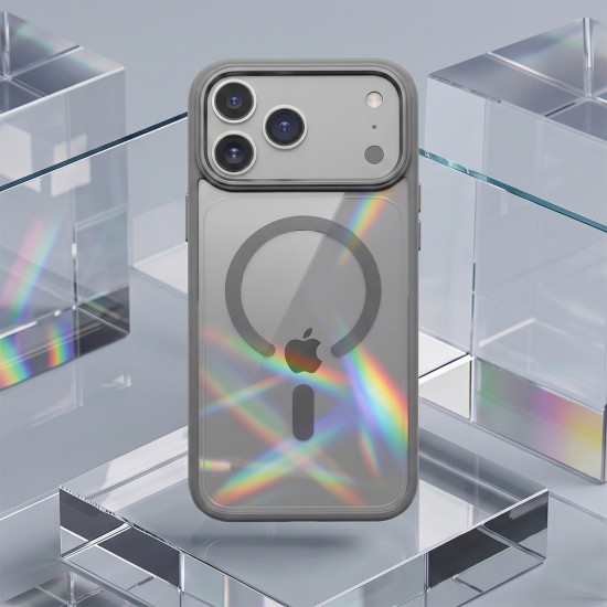 Кейс Color Clear Mag за iPhone 17 Pro Max / 18 Pro Max, сребрист
