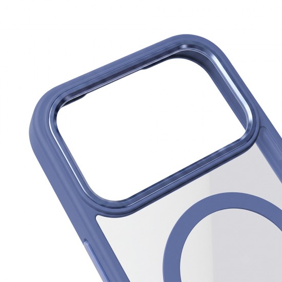 Кейс Color Clear Mag за iPhone 17 Pro Max / 18 Pro Max, светлосин