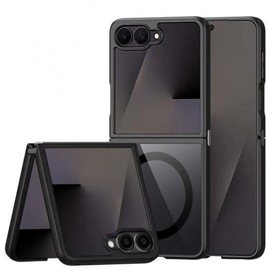 Кейс Dux Ducis AIMO MAG с Magsafe, За Samsung Galaxy Z Flip8, черен
