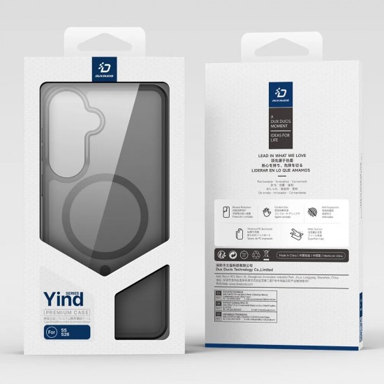 Кейс Dux Ducis YIND с Magsafe, За Samsung Galaxy S26 Plus, Черен от Fonax.bg