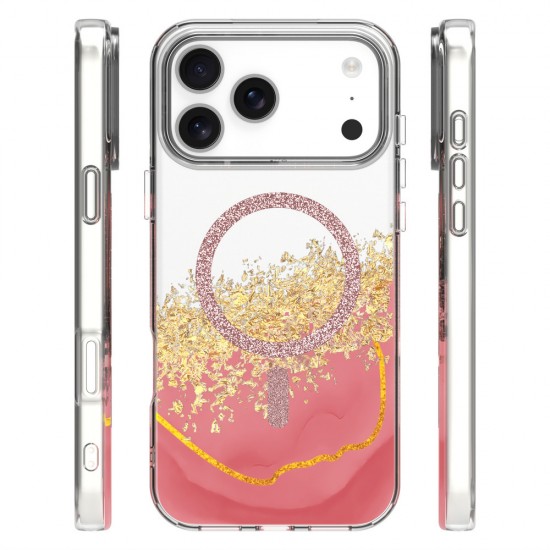 Кейс Epoxy Mag за iPhone 17 Pro Max (6.9) розов от Fonax.bg