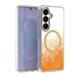 Кейс Epoxy Mag за Samsung Galaxy S26 оранжев