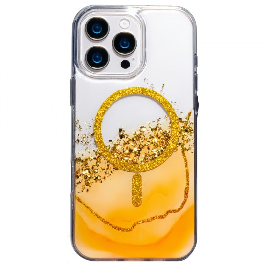 Кейс Epoxy Mag за Samsung Galaxy S26 оранжев