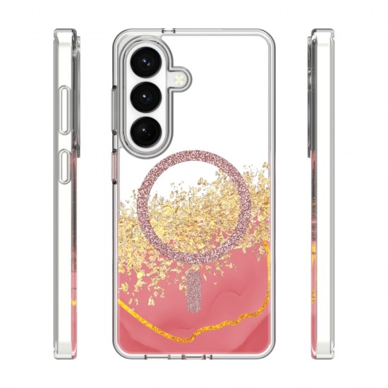 Кейс Epoxy Mag за Samsung Galaxy S26 розов