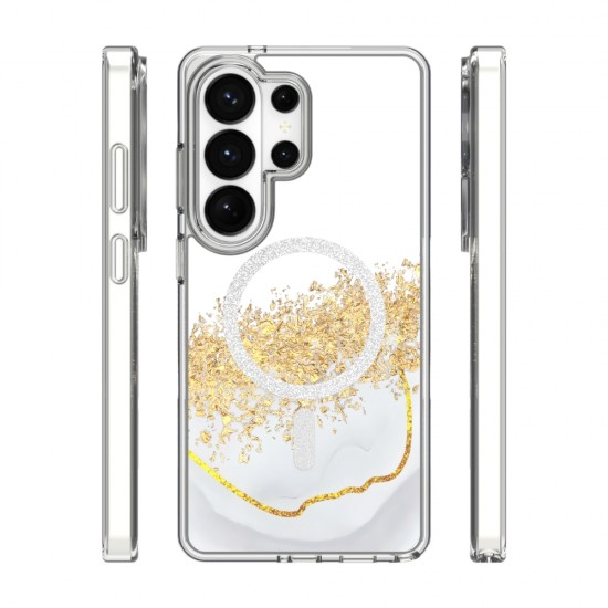 Кейс Epoxy Mag за Samsung Galaxy S26 Ultra бял
