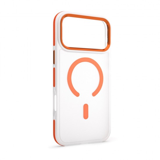 Кейс Etteri Icy Mag case, За iPhone 17 Pro Max (6.9), Оранжев от Fonax.bg