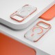 Кейс Etteri Icy Mag case, За iPhone 17 Pro Max (6.9), Оранжев от Fonax.bg