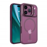Кейс Etteri Morning Fog с Magsafe и стойка, за iPhone 17 Pro / 18 Pro, бордо