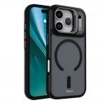 Кейс Etteri Morning Fog с Magsafe и стойка, За iPhone 17 Pro (6.3), Черен