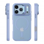 Кейс Etteri Morning Fog с Magsafe и стойка, за iPhone 17 Pro Max / 18 Pro Max, светлосин