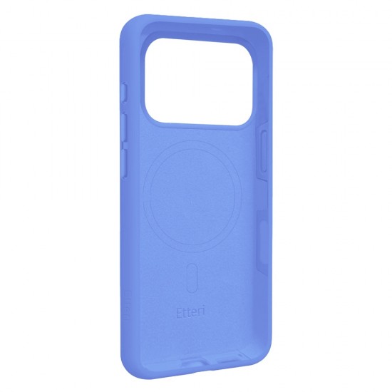 Кейс Etteri Silicone Mag case, за iPhone 17 Pro / 18 Pro, светлосин