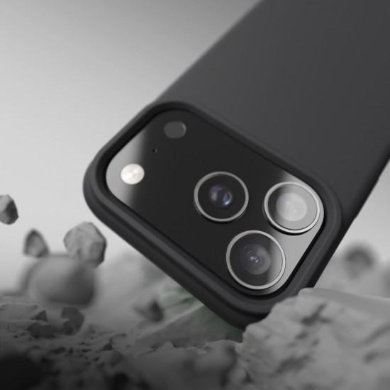 Кейс Etteri Silicone Mag case, За iPhone 17 Pro Max (6.9), Черен от Fonax.bg