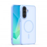 Кейс Mag Matt с цяла дупка за камерите за Samsung Galaxy A57 светлосин