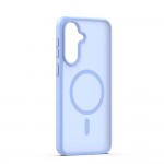 Кейс Mag Matt с цяла дупка за камерите за Samsung Galaxy A57 светлосин