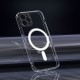 Кейс MBX Anti Shock 1,5 mm Mag case с отвори за камерите, За iPhone 16 (6.1), Прозрачен