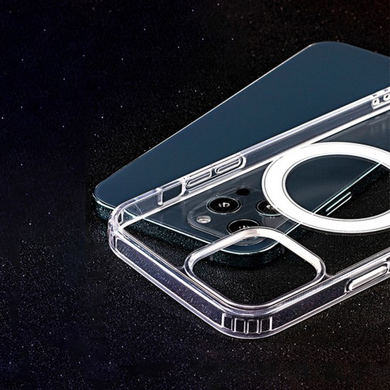 Кейс MBX Anti Shock 1,5 mm Mag case с  цяла дупка, За Samsung Galaxy S26 Ultra, Прозрачен