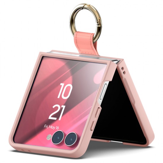 Кейс Mercury Gold Ring за Samsung Galaxy Z Flip8, розов