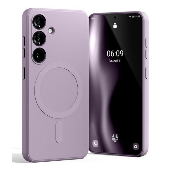 Кейс Mercury Semi-Silicon Magsafe за Samsung Galaxy S26 лилав от Fonax.bg