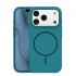 Кейс Silicone Thin Mag за iPhone 16 (6.1), тюркоазен