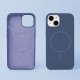 Кейс Silicone Thin Mag за iPhone 16 Pro (6.3), тъмносин