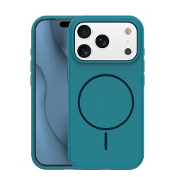 Кейс Silicone Thin Mag за iPhone 17 / 18, тюркоазен