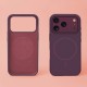 Кейс Silicone Thin Mag за iPhone 17 Pro / 18 Pro, бордо