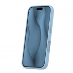 Кейс Silicone Thin Mag за iPhone 17 Pro / 18 Pro, светлосин