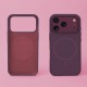 Кейс Silicone Thin Mag за iPhone 17 Pro Max/ 18 Pro Max, бордо