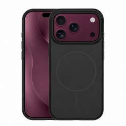Кейс Silicone Thin Mag за iPhone 17 Pro Max / 18 Pro Max, черен