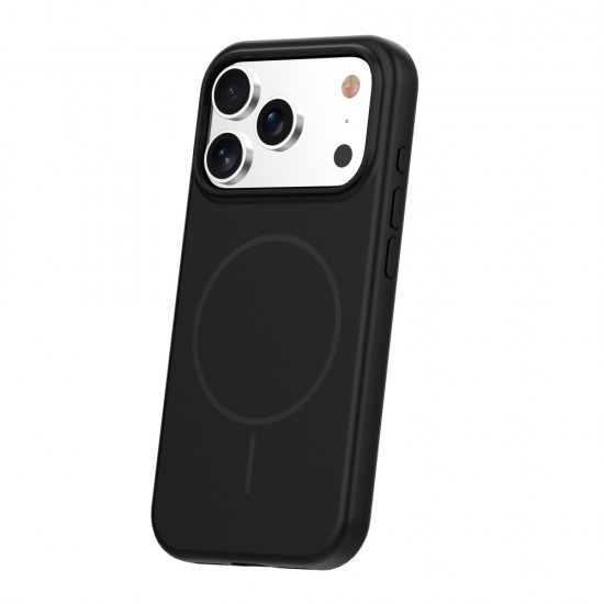 Кейс Silicone Thin Mag за iPhone 17 Pro Max / 18 Pro Max, черен
