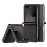 Кожен кейс Dux Ducis BRIL, За Samsung Galaxy Z Flip8, черен