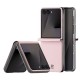 Кожен кейс Dux Ducis BRIL, За Samsung Galaxy Z Flip8, розов
