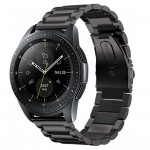 Метална каишка bSmart универсална за часовник Samsung, Huawei и др., 22mm, Черна
