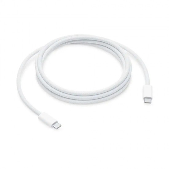 Оригинален кабел Apple USB-C - USB-C, 240W плетен, 2м, в кутия, Бял от Fonax.bg
