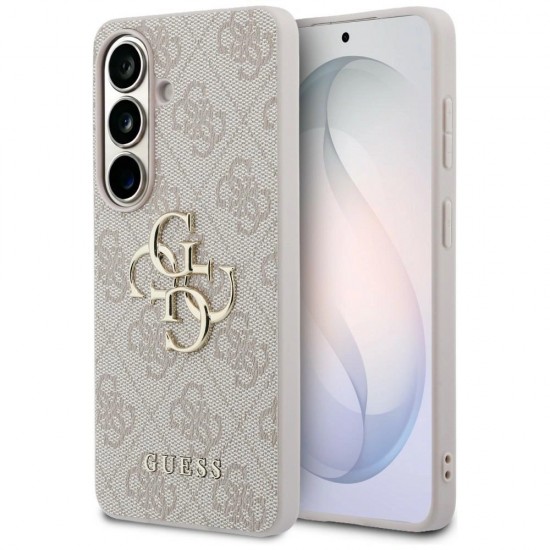 Оригинален кейс Guess 4G Big Metal Logo за Samsung Galaxy S26, розов от Fonax.bg