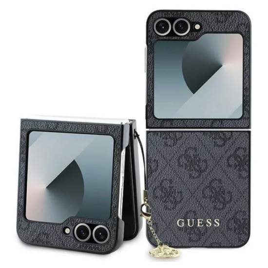 Оригинален кейс Guess 4G Charms Collection, За Samsung Galaxy Z Flip6, Черен от Fonax.bg