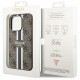 Оригинален кейс Guess 4G Printed Stripes MagSafe, За iPhone 15 Pro Max (6.7), Кафяв от Fonax.bg