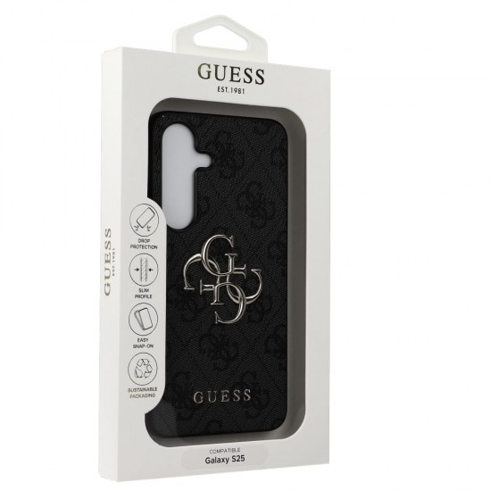 Оригинален кейс Guess Big 4G Logo Classic, За Samsung Galaxy S25, Черен от Fonax.bg