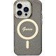 Оригинален кейс Guess Glitter Gold MagSafe, За iPhone 14 Pro (6.1), Черен от Fonax.bg