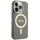 Оригинален кейс Guess Glitter Gold MagSafe, За iPhone 14 Pro (6.1), Черен от Fonax.bg