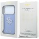 Оригинален кейс Guess Grained Big Resin Logo, за iPhone 18 Pro / 17 Pro, светлосин